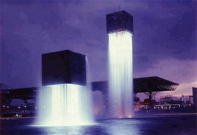市政水景噴泉--程控噴泉