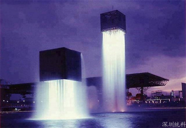 市政水景噴泉--程控噴泉