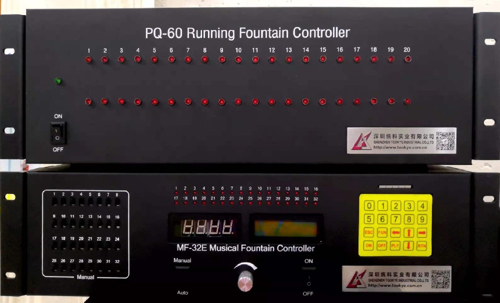 噴泉工程調試--PQ60高精度控制器